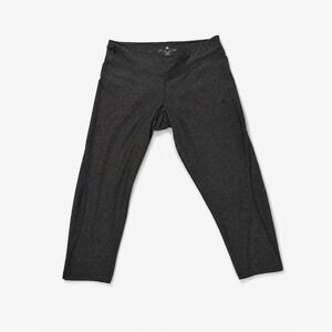 Adidas Climalite Womens Gray Capri Leggings Workout Pants Size M
